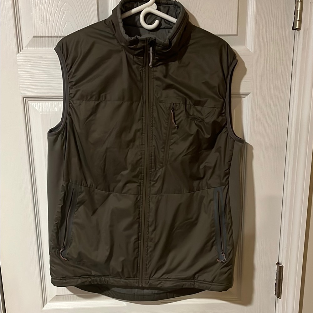 Men's Olive Sleeveless Jacket
